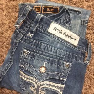 Rock Revival Boot Cut Jeans